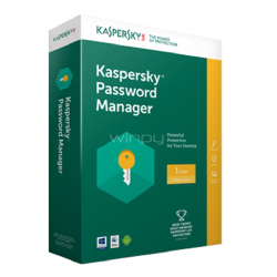 Licencia base Kaspersky Password Manager Descargable, 1 Usuario, 1 Año