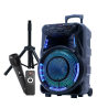 Altavoz con carrito Argom SoundBash 90 BT con luces LED y soporte