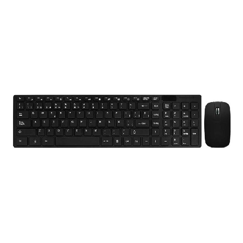 Teclado y ratón inalámbricos clásicos Argom Combo Spanish