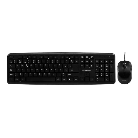 Combo Clásico Argom Teclado y Ratón USB